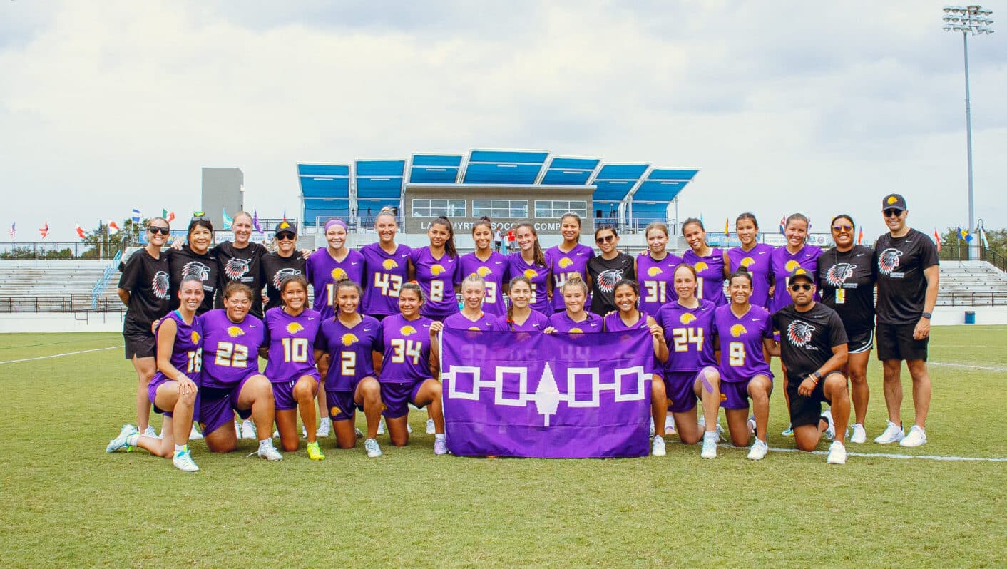 The Haudenosaunee Nationals Women — Heritage Series card HS-04